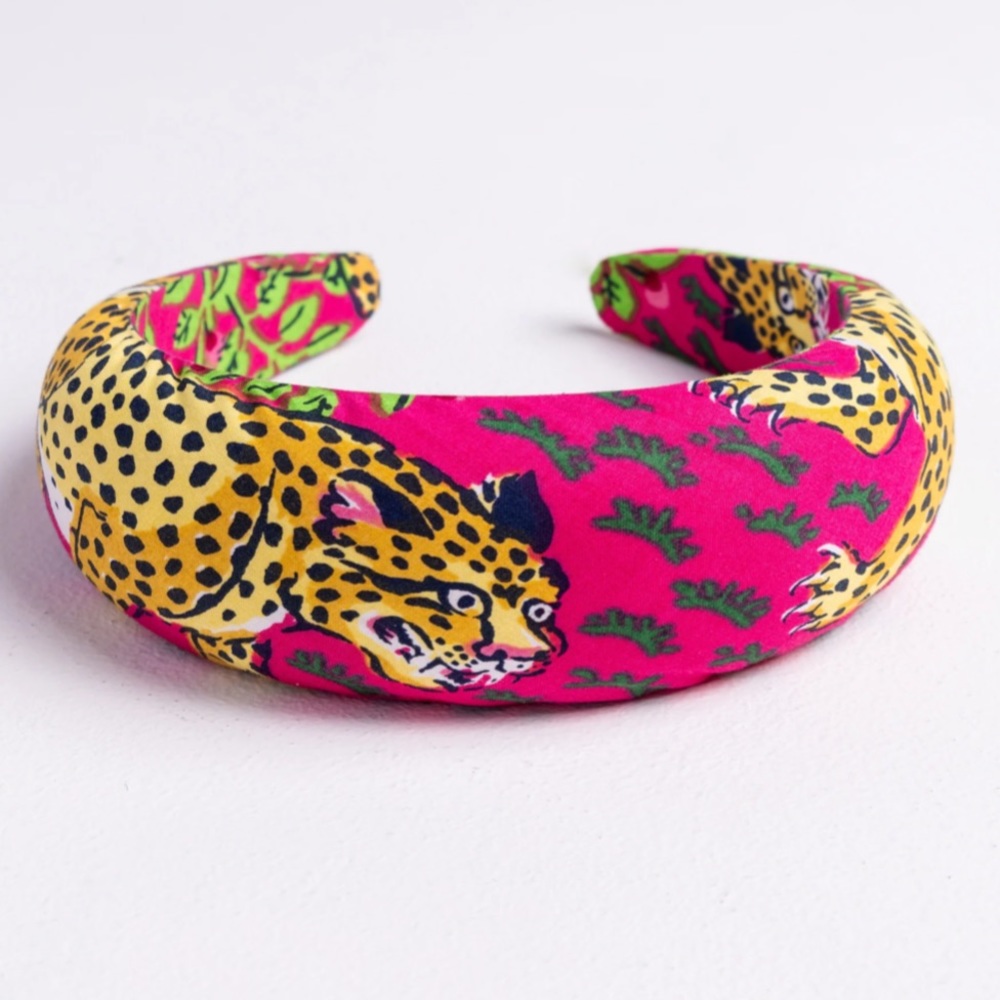 NWOT Bagheera Headband Printfresh in Pink